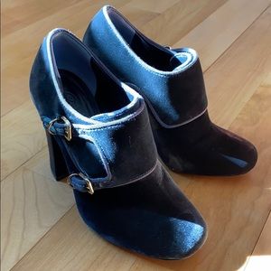 Tory Burch Velvet Booties